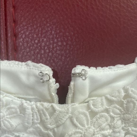 Lulus Elegant White Lace Dress - Picture 3 of 5